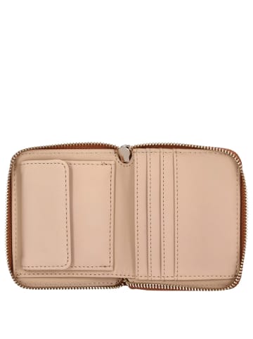 Guess Laurel II SLG Small Zip Around - Geldbörse 4cc 11 cm (ivory) in cognac