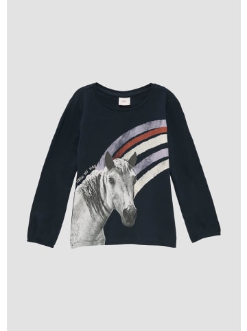 s.Oliver T-Shirt langarm in Blau