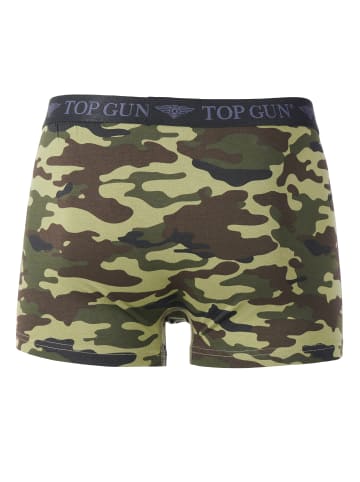 TOP GUN Boxershorts Doppelpack TGUW002 in camo - olive