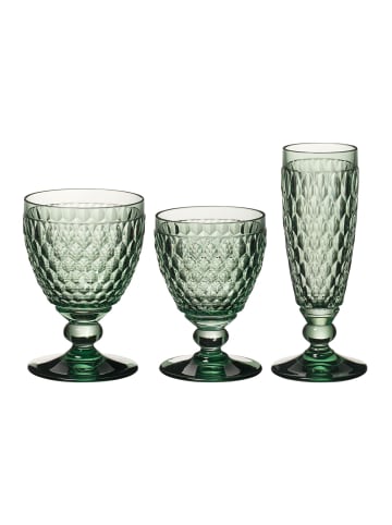 Villeroy & Boch 12er Set Wein- & Sektgläser Boston Coloured in – in Grün