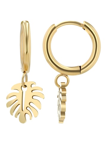 Adeliás Damen Anhänger aus Edelstahl in gold
