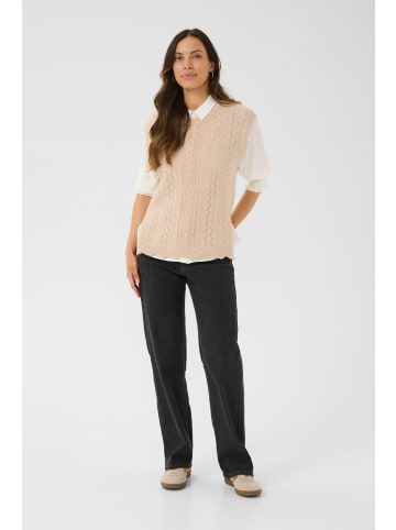 Cream Strickweste CRGattie Straight fit in Ancient Scroll