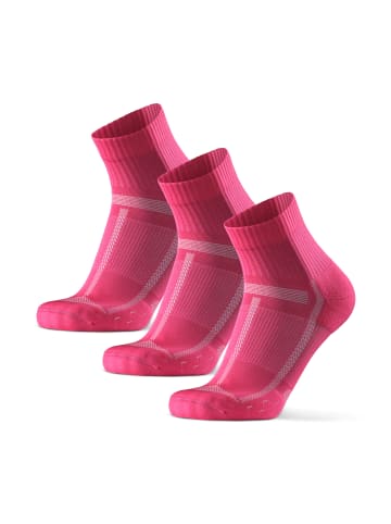DANISH ENDURANCE Socken Long Distance Quarter in pink