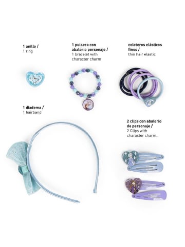 Disney Disney Frozen Accessoire-Set für Kinder – Haarband, Haarclips & mehr in Blau