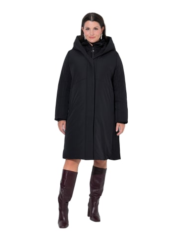 Ulla Popken Mantel in schwarz
