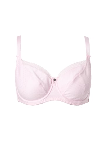 Ulla Popken BH in baby rosa