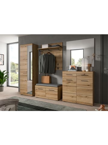 xonox.home Sitzbank inkl. Sitzkissen  (B/H/T: 90x44x40 cm) in Evoke Oak Nachbildung