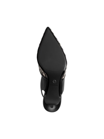 Tamaris Pumps aus Leder Schwarz