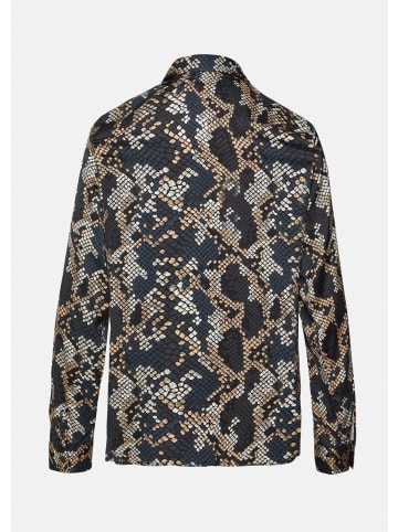 comma Bluse in 98A1_dunkelgrau