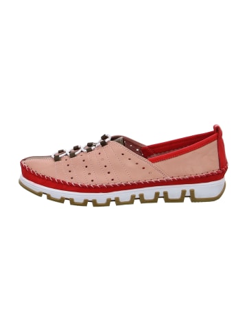 Gemini Komfort Schnürschuhe in Rot