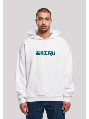 F4NT4STIC Ultra Heavy Hoodie Koi Fish Japan Streetstyle in weiß