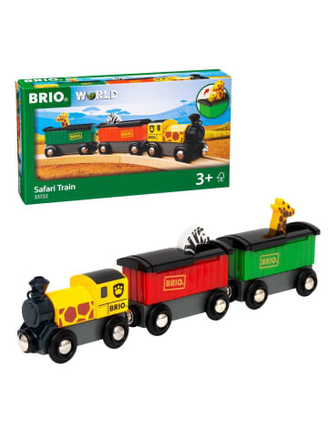 Brio Aktionsspiel BRIO World - Safari-Zug Ab 3 Jahre in bunt