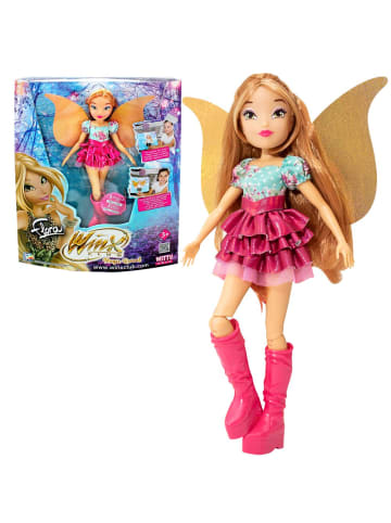 Winx Club Flora | Magic Reveal Winx Puppe | austauschbare Flügel