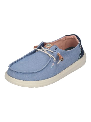 Hey Dude Halbschuhe-Slipper WENDY Chambray Boho in blau