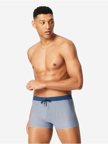 Schiesser Boxer-Badehose Ocean Swim in Blau