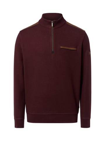 Bugatti Sweatshirt in aubergine - 0003