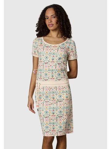 ragwear Minikleid Baomi Print YOUMODO in Beige