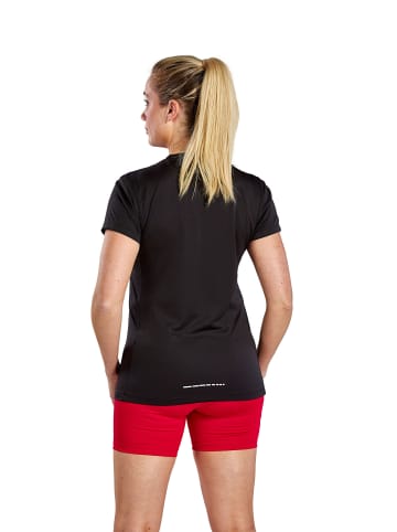erima Damen Racing T-Shirt in schwarz