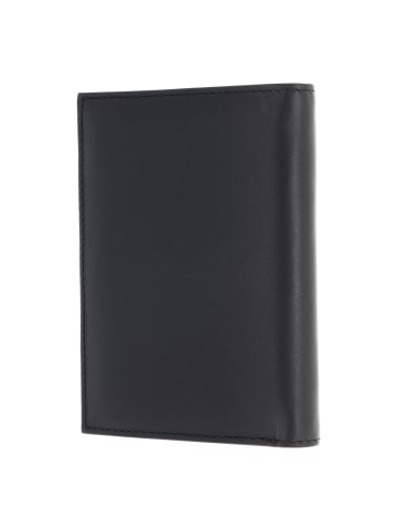 oxmox Leather Geldbörse RFID Schutz Leder 12.5 cm black