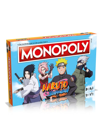 Winning Moves Monopoly - Naruto (deutsch) Brettspiel Gesellschaftsspiel Anime in bunt