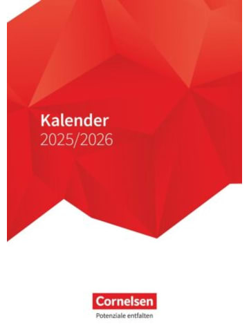 Cornelsen Verlag Kalender - Kalender für Lehrkräfte - Ausgabe 2025/2026