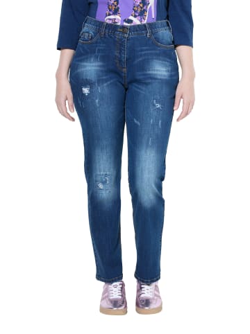Ulla Popken Jeans in blue denim