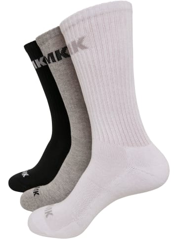 Mister Tee Socken in black/grey/white