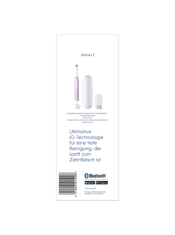 Oral-B Elektrische Zahnbürste "iO Series 4 + Reiseetui" in Lila