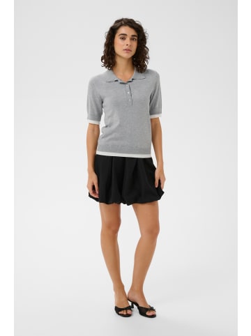 Kaffe Poloshirt KAlizza Regular fit in Grey Melange