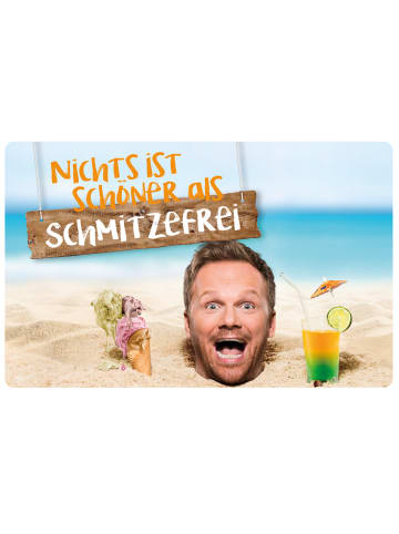 Ralf Schmitz Ralf Schmitz Brotdose mit Trennwand - Nichts ist schöner als Schmitzefrei in blau