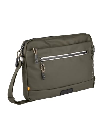 Camel Active EXPLORE Cross Bag aus recyceltem Nylon in Khaki