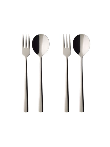 Villeroy & Boch Spaghetti-Set 4tlg.,2 Löffel & 2 Gabeln Daily Line Specials in Edelstahl
