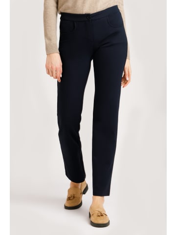 Finn Flare Stoffhose Stretch-Eleganz in cosmic blue