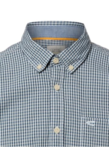 Camel Active Hemd in marine weiß