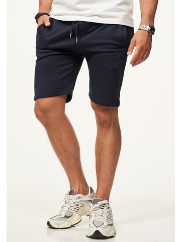 SOULSTAR Sweatshorts - mit Gummibund Slim-Fit für Herren in Navy