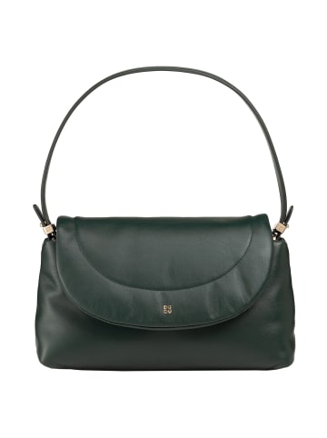 DuDu Melville Schultertasche Leder 31 cm in mangrove