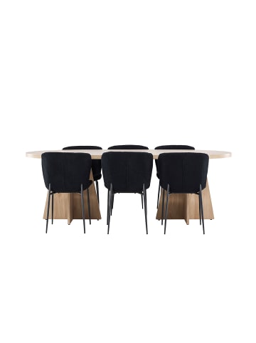 ebuy24 Essgruppe Bootcut (7-teilig) Naturel 115 x 230 cm