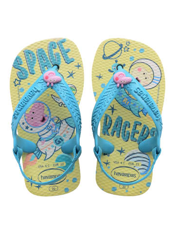Havaianas Flip-Flop mit Gummiband Kind N Baby Peppa Pig Beige