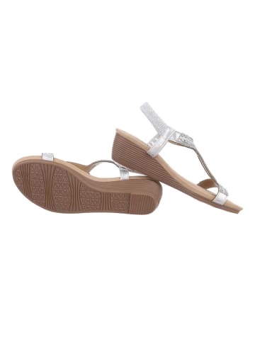 Ital-Design Sandale & Sandalette in Silber