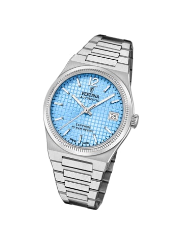Festina Analog-Armbanduhr Festina Swiss Made silber mittel (ca. 35mm)