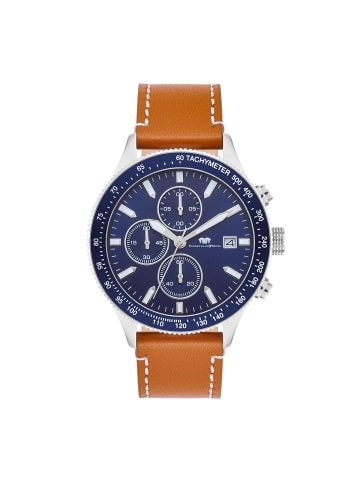 Rhodenwald & Söhne Chronograph Karthago II Echtleder in braun