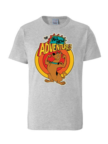 Logoshirt T-Shirt Scooby Doo - All New Adventures in grau-meliert