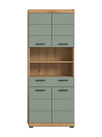 ebuy24 Hochschrank Scout Staubgrün 74 x 31 cm
