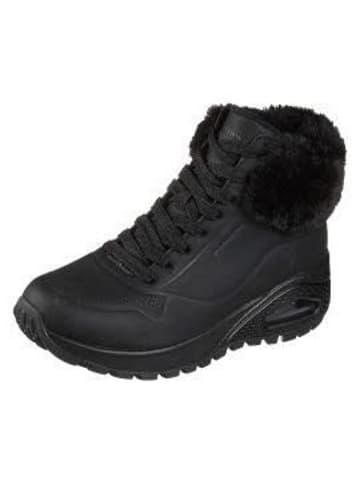 Skechers Schnürstiefel in schwarz