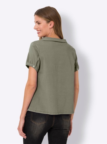 Heine Bluse in khaki