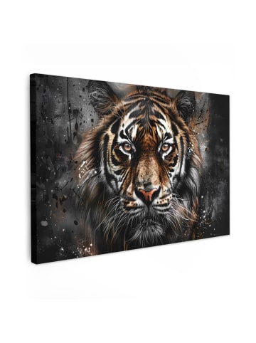 MuchoWow Fotoleinwand Braun