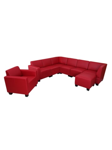 MCW Modular Sofa-System 6-1-1 Moncalieri, Rot