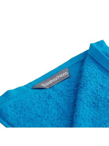 Traumschloss Frottier-Line Gästetuch in dunkeltürkis