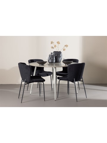 ebuy24 Essgruppe Plaza (5-teilig) Beige 120 x 120 cm