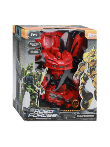 Toi-Toys ROBOFORCES Verwandlungs Roboter in rot